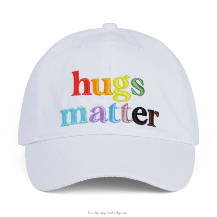 капачка | Hush Puppies HTLHD241 Жени бейзболна шапка бяла гордост