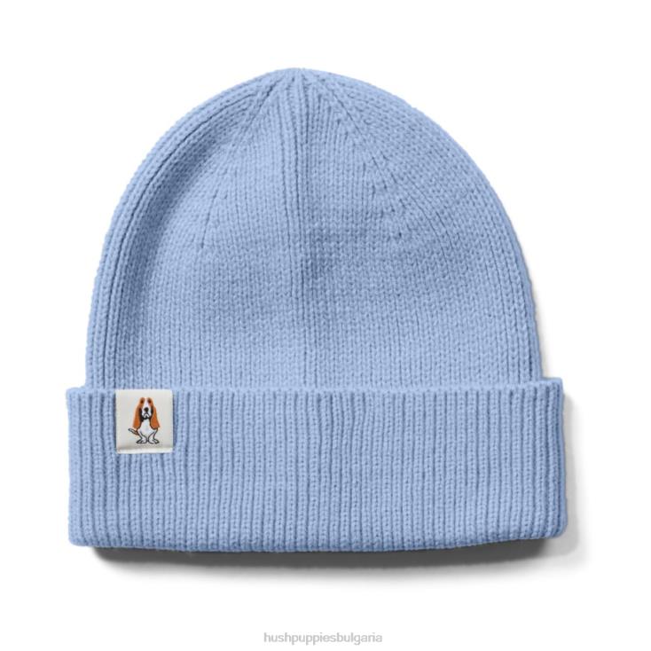 шапка | Hush Puppies HTLHD256 Жени плетена шапка стоманено синьо