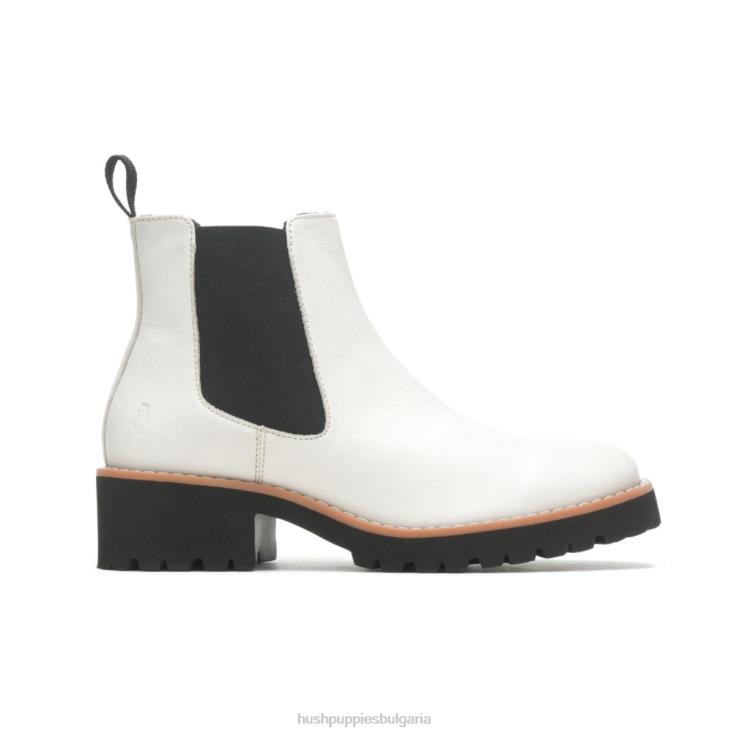 зареждане | Hush Puppies HTLHD160 Жени ботуши челси amelia ванилов крем кожа