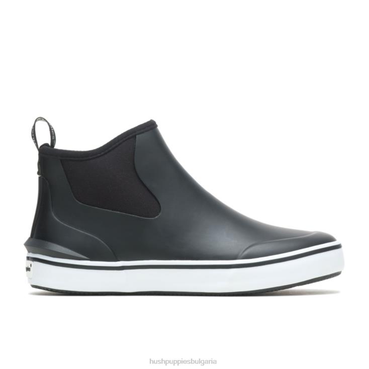 маратонка | Hush Puppies HTLHD149 Жени ботуш за маратонки за дъжд удебелено черно