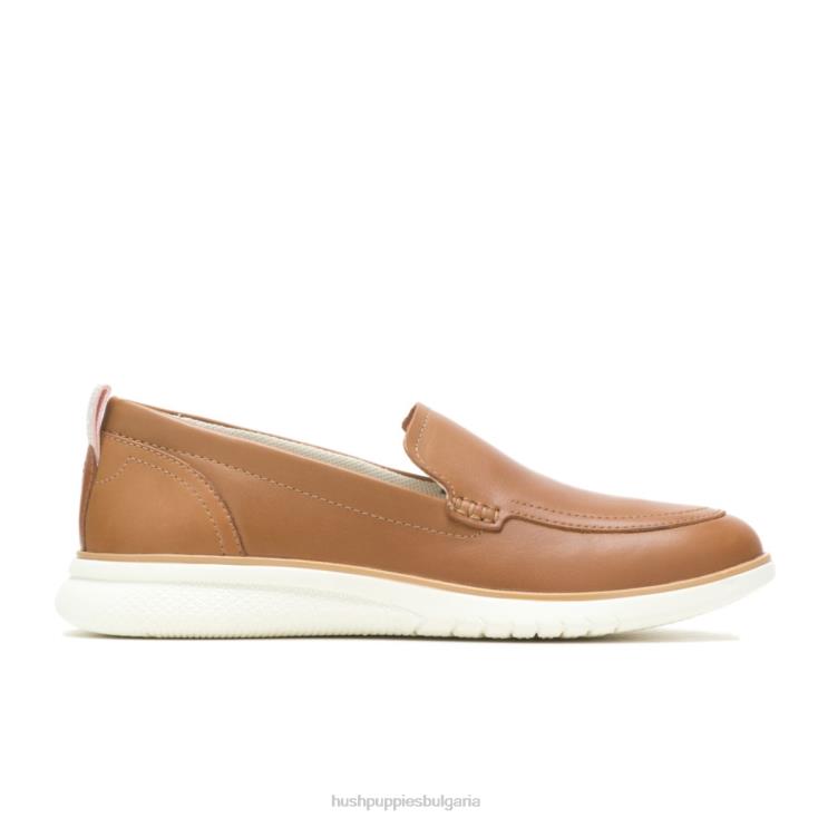 безделник | Hush Puppies HTLHD46 Жени предварително безделник кафява кожа