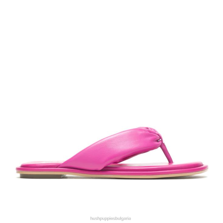 сандал | Hush Puppies HTLHD16 Жени сандал emily toepost много ягодоплодна кожа