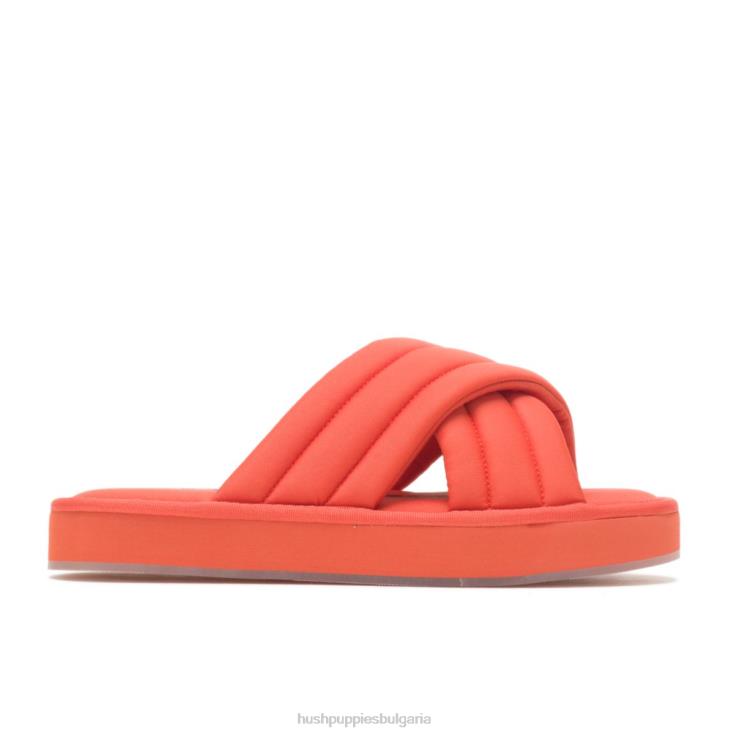 сандал | Hush Puppies HTLHD26 Жени sunshine slide sandal тигрово оранжево